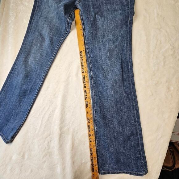 Seven7 Jeans Boot Cut womens 6  Premium Denim Medium Blue Wash - Picture 4 of 14